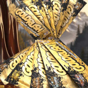 2400mg Gold Rush Infused Chocolate Bar