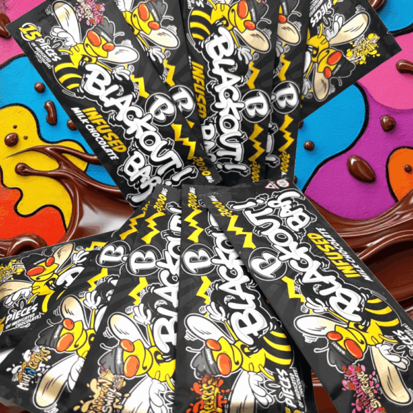 3000mg Blackout Infused Chocolate Bar
