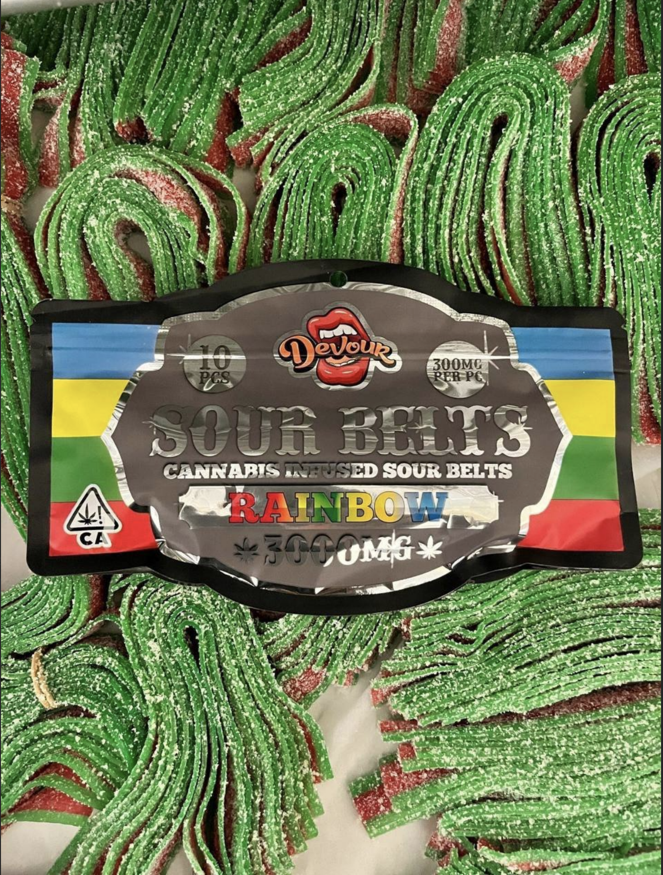 Devour Sour Belts Gummies