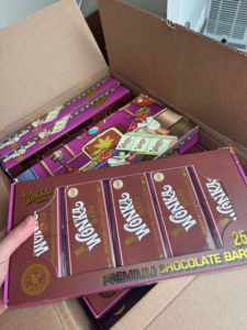 WONKA CHOCOLATE MUSHROOM BAR
