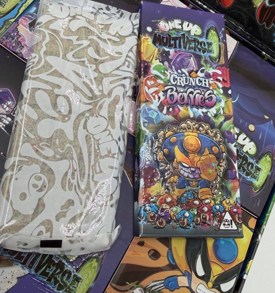 One up Multiverse Mushroom Chocolate