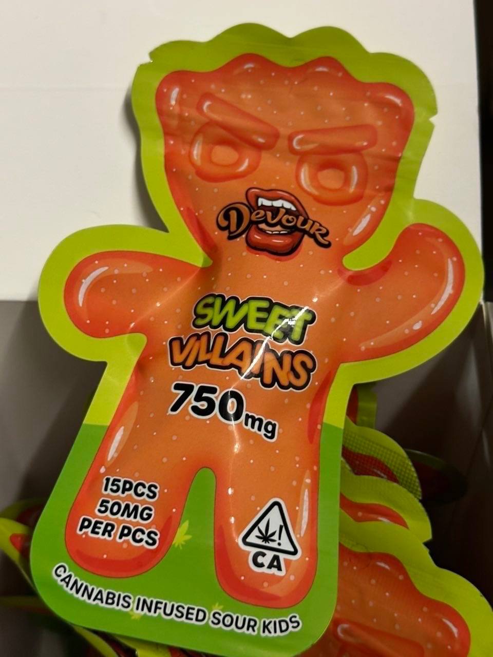Devour Sweet Villains Gummies 750mg UK