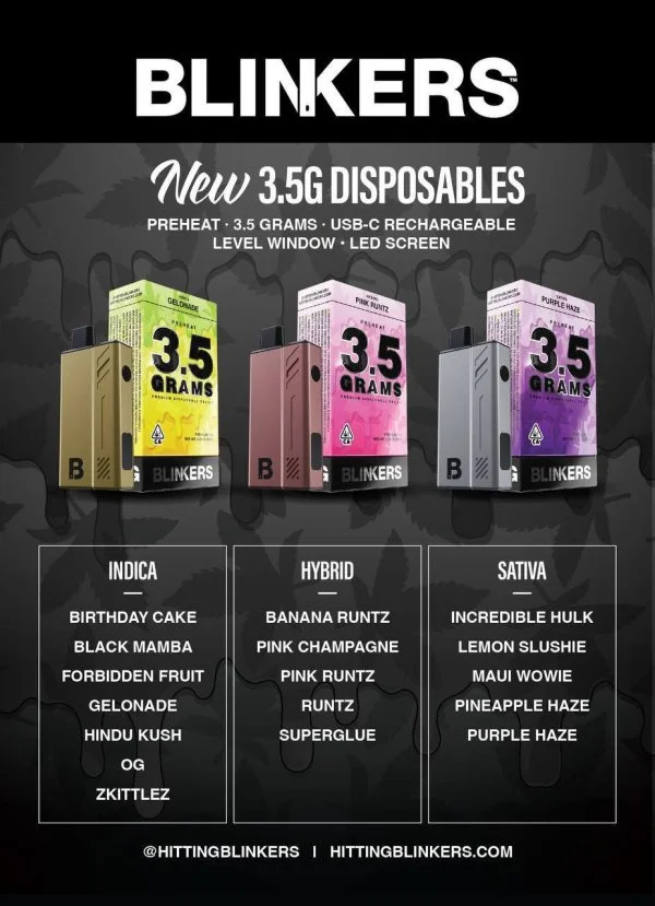 Blinkers 3.5G Vape UK
