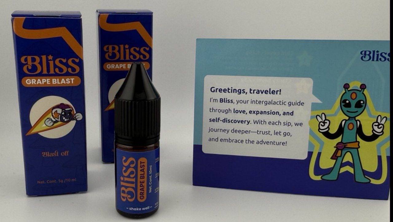 Bliss Sips 10ml Mushroom Tincture UK