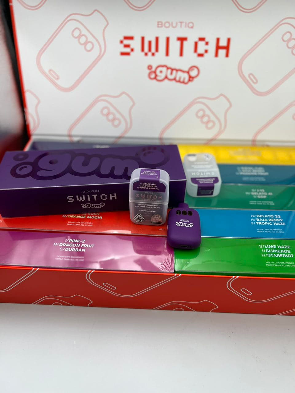 Boutiq Switch Gum 2G Disposable UK
