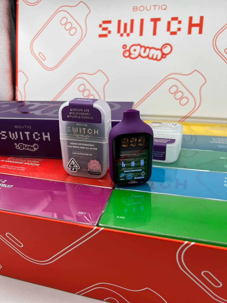 Boutiq Switch Gum 2G Disposable UK